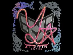 Sticker | yxngstxr (Holo) | Austin 2025