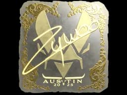 Sticker | ZywOo (Gold) | Austin 2025