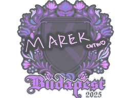 Sticker | Marek | Budapest 2025