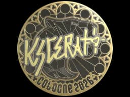 Sticker | KSCERATO (Gold) | Cologne 2026