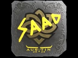Sticker | saadzin (Foil) | Austin 2025