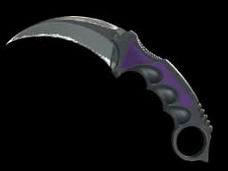 ★ StatTrak™ Karambit | Ultraviolet (Field-Tested)