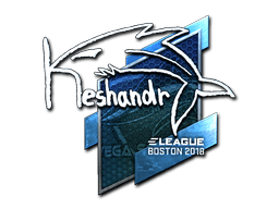Sticker | keshandr (Foil) | Boston 2018