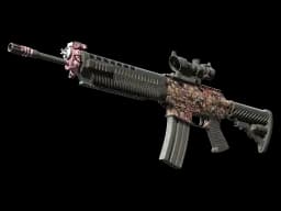 Souvenir SG 553 | Desert Blossom (Battle-Scarred)