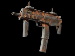 Souvenir MP7 | Orange Peel (Battle-Scarred)