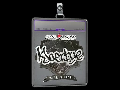 Sticker Slab | Kjaerbye (Foil) | Berlin 2019