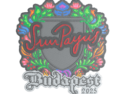 Sticker | SunPayus (Embroidered) | Budapest 2025