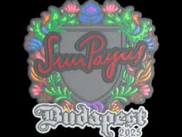 Sticker | SunPayus (Embroidered) | Budapest 2025
