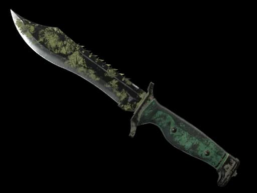 ★ Bowie Knife | Boreal Forest (Battle-Scarred)
