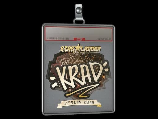 Sticker Slab | Krad (Gold) | Berlin 2019