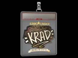 Sticker Slab | Krad (Gold) | Berlin 2019