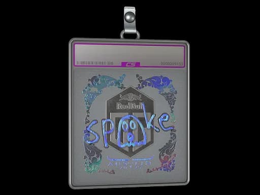 Sticker Slab | spooke (Holo) | Austin 2025