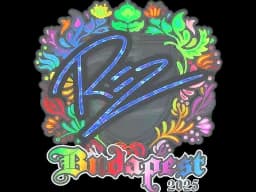 Sticker | REZ (Holo) | Budapest 2025