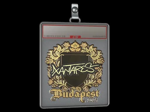 Sticker Slab | XANTARES (Gold) | Budapest 2025