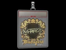 Sticker Slab | XANTARES (Gold) | Budapest 2025