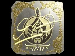 Sticker | 910 (Gold) | Austin 2025