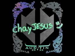 Sticker | chayJESUS (Holo) | Austin 2025