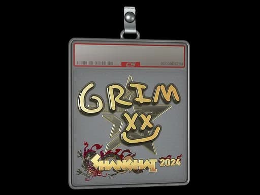 Sticker Slab | Grim (Gold) | Shanghai 2024