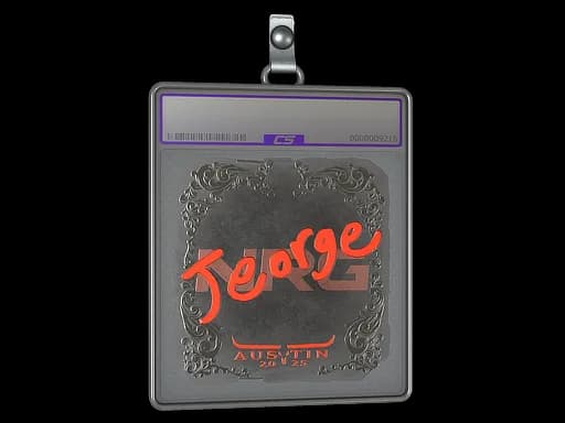 Sticker Slab | jeorge (Foil) | Austin 2025