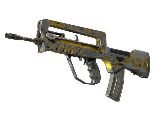StatTrak™ FAMAS | Neural Net (Battle-Scarred)