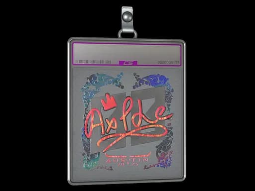 Sticker Slab | Ax1Le (Holo) | Austin 2025