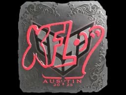 Sticker | xfl0ud (Foil) | Austin 2025
