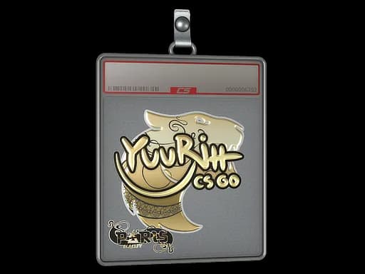 Sticker Slab | yuurih (Gold) | Paris 2023