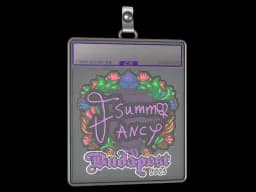 Sticker Slab | Summer (Embroidered) | Budapest 2025
