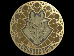 Sticker | G2 esports (Gold) | Cologne 2026