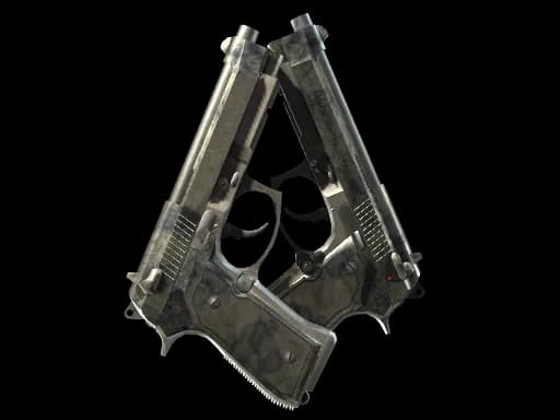 Dual Berettas | Stained (Battle-Scarred)