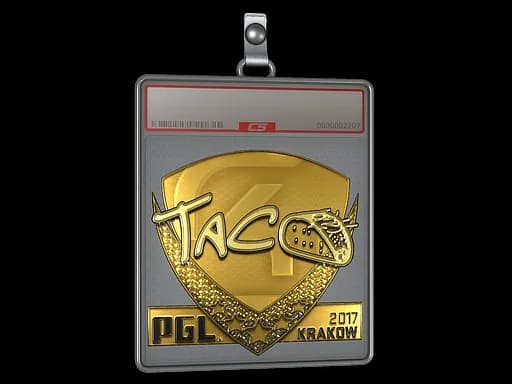 Sticker Slab | TACO (Gold) | Krakow 2017