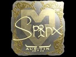 Sticker | Spinx (Gold) | Austin 2025