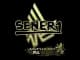Sticker | SENER1 (Gold) | Antwerp 2022 CS2 skin