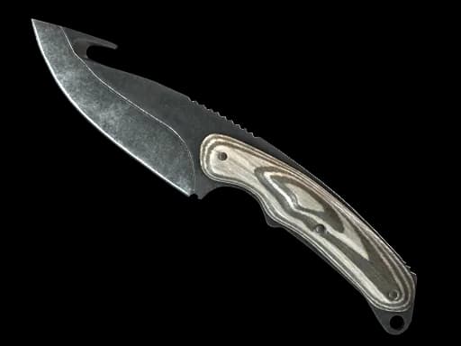 ★ StatTrak™ Gut Knife | Black Laminate (Minimal Wear)