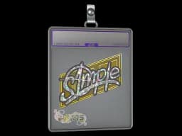 Sticker Slab | s1mple (Glitter) | Paris 2023