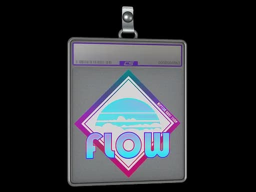 Sticker Slab | Cotton Candy Flow (Holo)