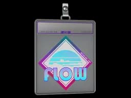 Sticker Slab | Cotton Candy Flow (Holo)