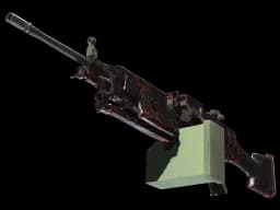 StatTrak™ M249 | Magma (Well-Worn)