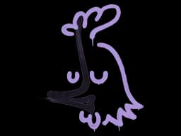 Sealed Graffiti | Recoil AK-47 (Violent Violet)