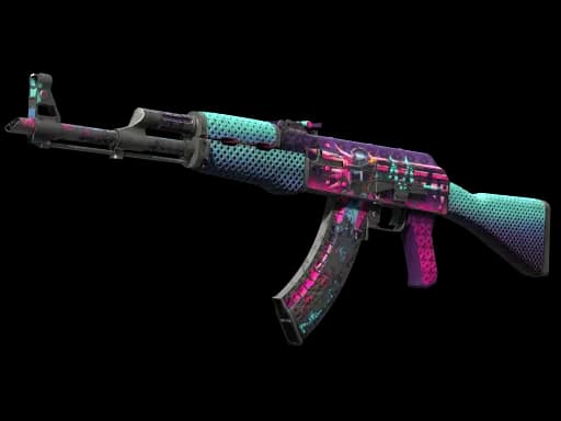 StatTrak™ AK-47 | Neon Rider (Battle-Scarred)