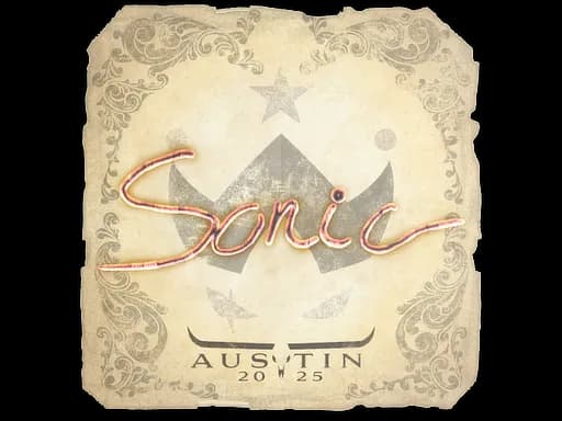 Sticker | Sonic | Austin 2025