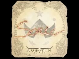 Sticker | Sonic | Austin 2025