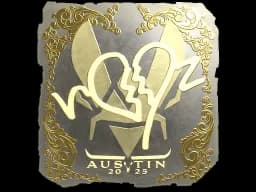 Sticker | ropz (Gold) | Austin 2025