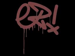 Sealed Graffiti | Little EZ (Brick Red)