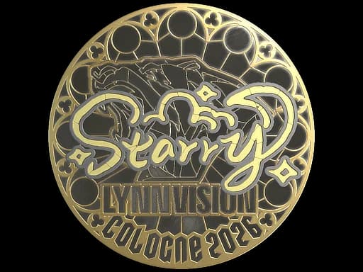 Sticker | Starry (Gold) | Cologne 2026
