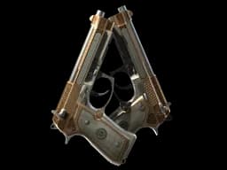 StatTrak™ Dual Berettas | Cartel (Field-Tested)