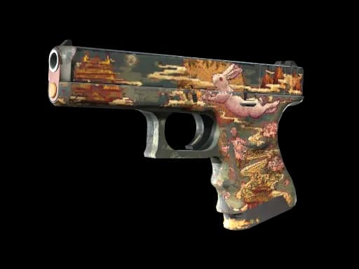 Glock-18 | Umbral Rabbit (Battle-Scarred)