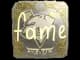 Sticker | fame (Gold) | Austin 2025 CS2 skin