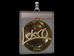 Sticker Slab | Lekr0 (Gold) | Katowice 2019