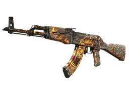 AK-47 | Searing Rage (Well-Worn)